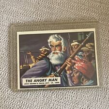 TOPPS 1962 CIVIL WAR NEWS CARD#1:THE ANGRY MAN JOHN BROWN'S RAID OCTOBER 16,1859 picture