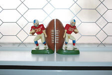 Vintage Football Player Bookends Circa 1978 Sears Roebuck & Co picture