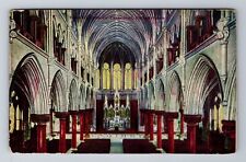 Philadelphia PA-Pennsylvania, Interior Catholic Cathedral, Vintage Postcard picture