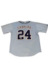 Miguel Cabrera Grey Jersey Hand Signed Detroit Tigers COA picture