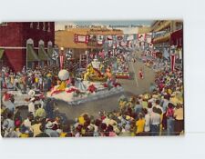 Postcard Colorful Floats in Aquatennial Parade Minneapolis Minnesota USA picture