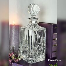 Bohemian Styled Decanter Cut Glass Clear Barware Decanter with Stopper * picture