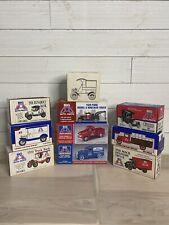 New In Box Vintage collection of assorted truck banks By ERTL Big Auto Parts picture