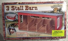 New Maxim GROTON STABLES Large Wood 3 STALL Horse Barn STABLES 81026 RARE picture