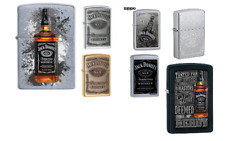 Zippo Genuine Windproof Refillable Cigarette Lighters Jack Daniels picture