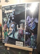 Batman 619 + 619 Second Printing Both Signed By Jim Lee. picture
