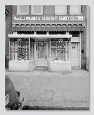 Madam C. J. Walker Beauty School, Washington DC c1949 - Vintage Photo Reprint picture