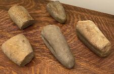 5 LOT Native American Artifacts Grooved Grinding Honer Stones W/ Glyphs PNW picture