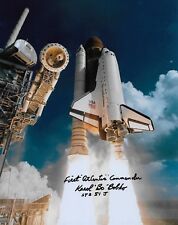 STS-51J Space Shuttle Atlantis First Mission Signed Karol 