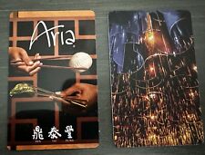 ✨ Aria RESORT & CASINO Hotel Room KEYS; 1-Aria Tower and 1-Sky Suites picture