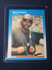 1987 Fleer Glossy TONY GWYNN Baseball Card #416 San Diego Padres MINT -toploader picture
