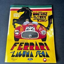 1994 21st Monterey Historic Automobile Races Ferrari at Laguna Seca Magazine picture