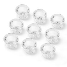 9 Pc 9-Hole Glass Bowl for Silicone Smoking Pipe 9 Replacement Bowl,Ship From US picture