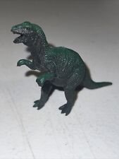 vintage dinosaur toy Dark Green Lizard Realistic color detail RARE T-Rex 🦖 1 picture
