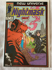 Nightmask #2 1986 VF+/NM Marvel Comics picture