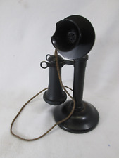 Vintage Stromberg Carlson black candlestick telephone picture