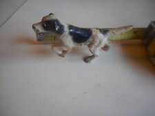 Vintage Hubley Cast Iron & Painted English Pointer Paperweight picture