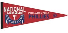 Phillies 2022 national league champions Wincraft Pennant 12”X30”USA Made Quality picture