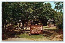 c1960's Old Matt's Cabin Shepherd Of Hills Country Ozarks Branson MO Postcard picture