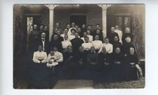SCARCE FAMILY CHELSEA MICHIGAN 1913 POSTCARD “Dora” Heselschwerdt (1856-1944) picture