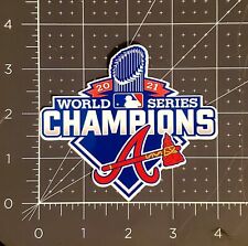 Atlanta Braves 2021 World Series Champions Vinyl Sticker 4