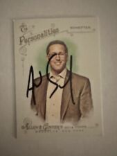 Adam Schefter Signed Trading Card Autographed Allen & Ginter picture