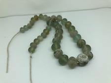 Natural Old Antique Old Roman Glass Gabri Beads Necklace picture