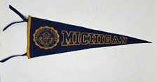Vintage University of Michigan Souvenir Felt Pennant 22