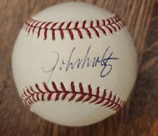 JOHN SMOLTZ SIGNED OFFICIAL MLB BASEBALL ATLANTA BRAVES MADDUX W/COA+PROOF  picture
