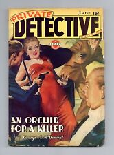 Private Detective Stories Pulp Jun 1944 Vol. 15 #1 FN- 5.5 picture