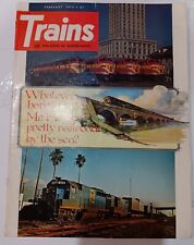 Trains Magazine The Magazine of Railroading February 1975 picture