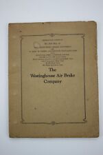 Westinghouse Air Brake Company Instruction Pamphlet No. 5064, Sup.30, 1945 Large picture