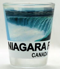 NIAGARA FALLS CANADA WATERFALL VIEW COLOR PHOTO SHOT GLASS SHOTGLASS picture