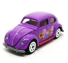 Majorette Volkswagen Vintage Beetle Pink Squad Purple 1:64 3