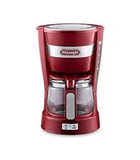 Delonghi Drip Coffee Maker Passion Red Active Series Red 5 Cup ICM14011J-R picture