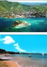 2~4X6 Postcards St Croix, US Virgin Islands  HOTEL ON THE CAY & BUCCANEER BEACH picture