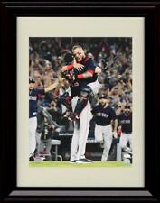 Gallery Framed Christian Vazquez - Celebration Hug - Red Sox Autograph Replica picture
