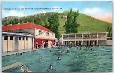 Postcard - Bathing at Lava Hot Springs, Near Pocatello, Idaho picture