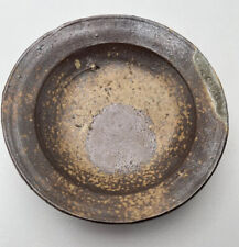 Fujiwara Kei (1899-1983, Japan) Bizen ware Dish, Signed picture