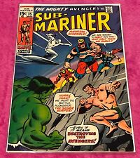 1971 Sub-Mariner #35 - The Mighty Avengers Appearance picture