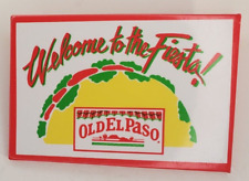 Vintage Old El Paso “Welcome to the Fiesta ”  Pinback Button Food Advertisement picture