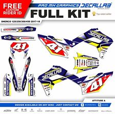 Sherco  2017 2018 Super durable MX Graphics Decals Stickers Decallab picture