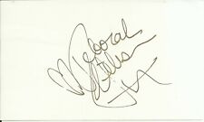 Deborah Gibson Singer-Songwriter Autograph Signed Index Card picture