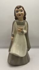 Duncan Ceramics Studio Calif 1949 Girl Holding Book Figurine Signed By Artist picture