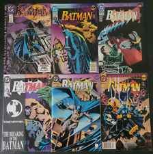 BATMAN SET OF 26 ISSUES DC COMICS KNIGHTFALL #497 500 GRAYSON DC 52 picture