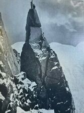 1899 Mountain Climbing Rock Climbing in Great Britain Napes Needle Sgurr Dearg picture
