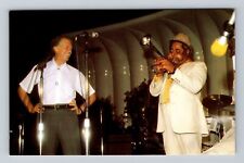 Jimmy Carter And Dizzy Gillespie, President And Musician, Vintage Postcard picture