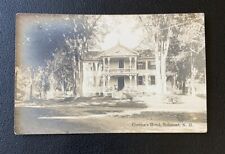 RPPC Currier’s Hotel, BELMONT, N.H. c1910 Postcard New Hampshire UNUSED picture