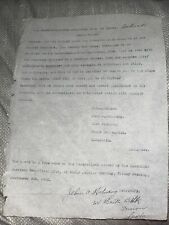 Swedish-American GOP Club of Denver President McKinley Assassination Resolution picture