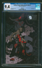 Hellboy Buster Oakley Gets His Wish #1 25th Anniversary Mignola Variant CGC 9.4 picture